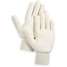 Jersey Gloves,Cotton, L,White,