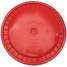 Plastic Pail Lid,Red,Snap,1-3/