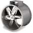 Tubeaxial Fan,52-7/8 In. H,39-