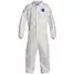 Collared Coverall,White/Blue,