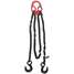 Chain Sling,Adj,WLL3500/6100Lb,