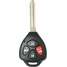 Toyota Camry 4 Button Remote
