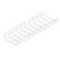Wire Mesh Cable Tray,12x4In,10