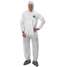 Hooded Coverall w/Boots,White,