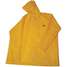 Rain Jacket With Hood,Gold,XL