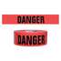 Barricade Tape,Danger,500 Ft.,