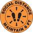 Social Dist Maint 6FT 17" Rnd