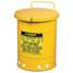 Oily Waste Can,10 Gal.,Steel,