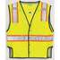 Fall Protection Vest,L/XL,Lime