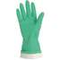 Chemical Gloves,L,13"L,Green,Pr