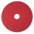 Buffing Pad,Red,Size 15",Round,