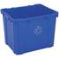 Recycling Container,14 Gal,Blue