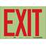 Safety Sign,Exit,7"x10"
