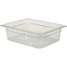 Half Size Food Pan,Cold,Clear