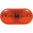 Oval 2 Bulb Clrc/Mkr Lamp-Red