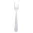 Disposable Fork,White,Plastic,