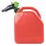 Gas Can,5 Gal.,Red,PP,16-3/