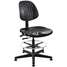 Task Chair,Poly,Black,19" To