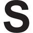 3" Black Decal Letter S