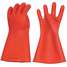 Lineman Gloves,Class 0,Red,Sz