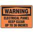 Sign-Electrical Panel Keep Clr