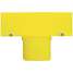 Sign Adapter,Hdpe,Yellow,2In,
