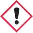 Ghs Exclamation Mark Label,2"H,