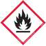 Ghs Flame Label,4inx4in,
