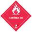 Dot Label,4 In. H,Flammable