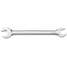 Dbl Open End Wrench,Satin,1-1/