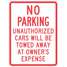 Sign,No Parking,24 x18 In