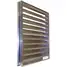 Drainable Louver,Fixed,47-1/2