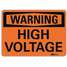 Warning Sign,High Voltage,