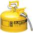 Type II Safety Can,Yellow,12