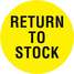 Inventory Control Label,Yellow,