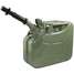 Gas Can,2.5 Gal.,Green,Include
