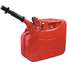 Gas Can,2.5 Gal.,Red,Include