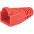 Relief Boot, RJ45, Red,PK50