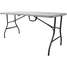 Bifold Table,60"Wx30"D,White