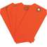 Blank Tag,Cardstock,Fluor Red,