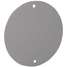 Round Wp Cover, Blank, 4IN