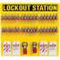 Lockout Station,Filled,21-1/2