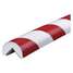 Corner Guard,Rounded,Red/White