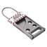 Lockout Hasp,Silver,3-1/2 In.