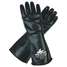 Chemical Gloves,M,14 In. L,Blk,