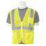 Safety Vest, Zippered, Hi-Viz,