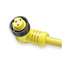 Cordset,3 Pin,Receptacle,Female