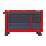 Roller Cabinet,Red/Gray,13-