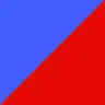 blue / red