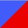 blue/ red